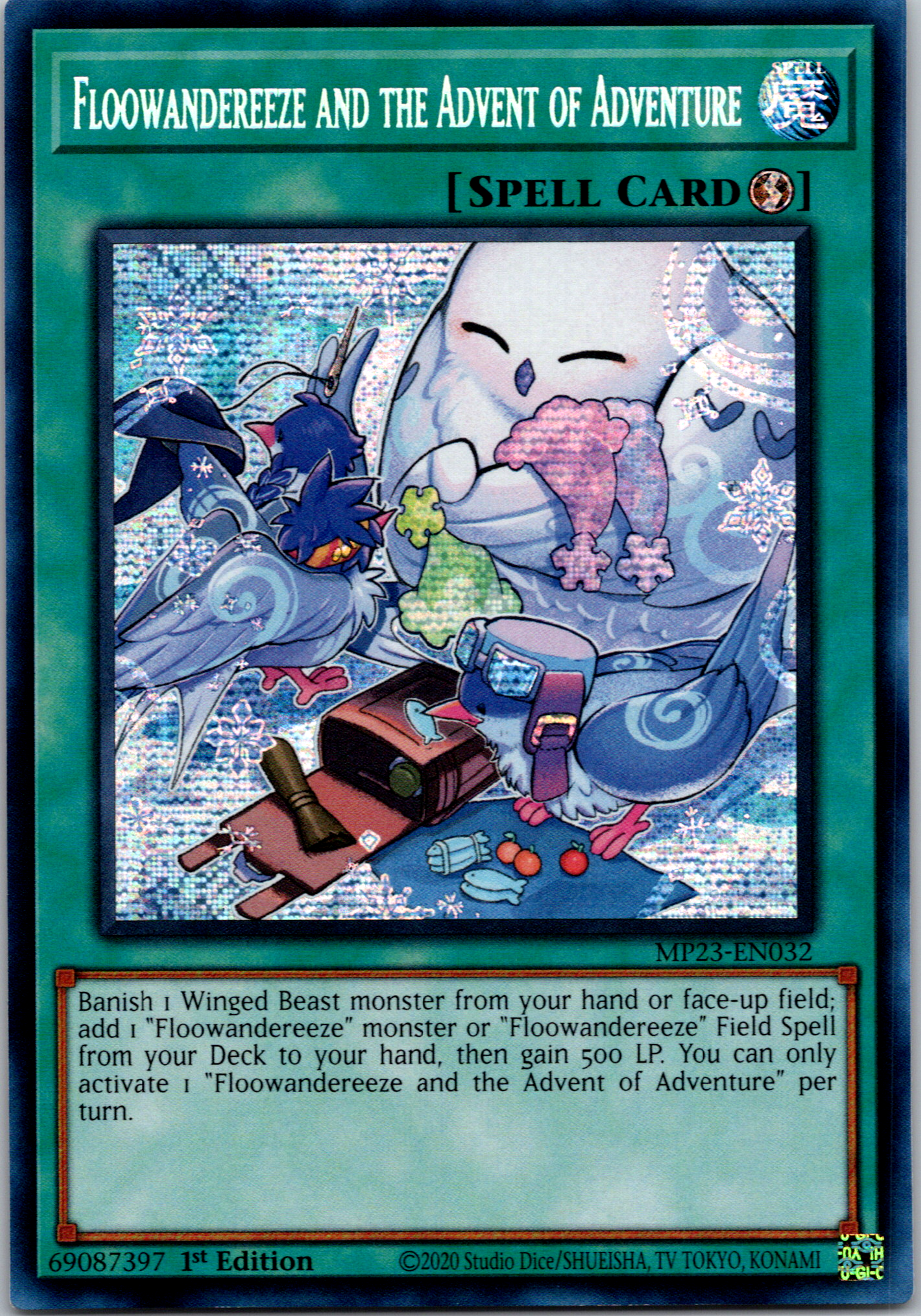 Floowandereeze and the Advent of Adventure [MP23-EN032] Prismatic Secret Rare