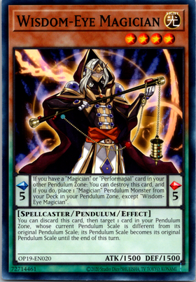 Wisdom-Eye Magician [OP19-EN020] Common