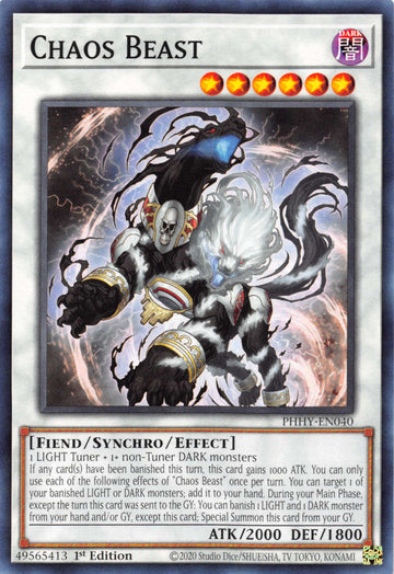 Chaos Beast [PHHY-EN040] Common