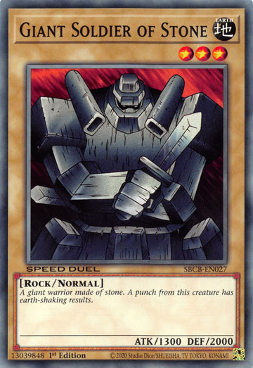 Giant Soldier of Stone [SBCB-EN027] Common - Duel Kingdom