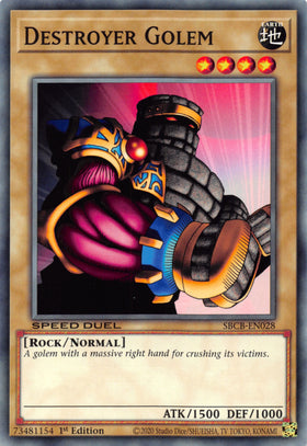 Destroyer Golem [SBCB-EN028] Common - Duel Kingdom