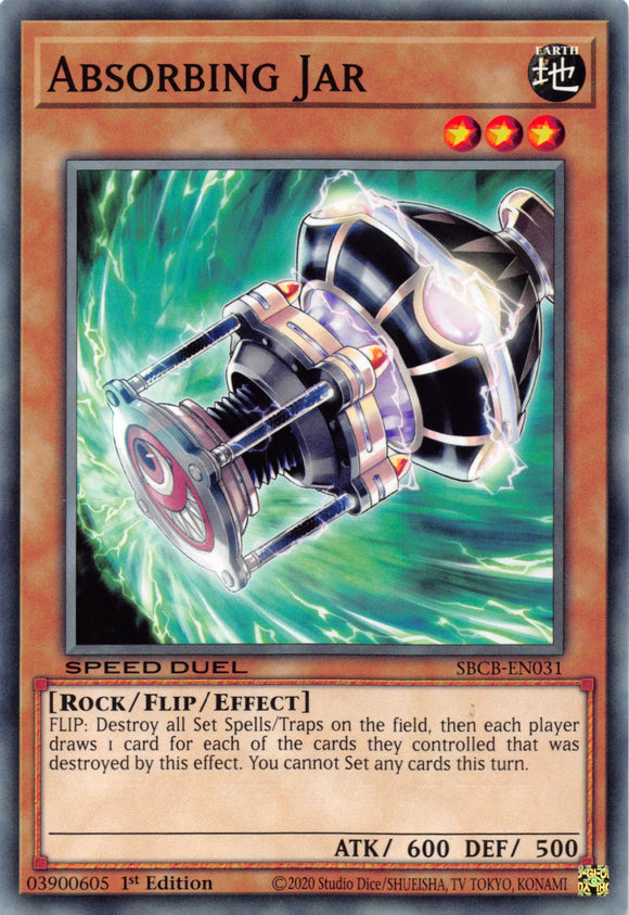 Absorbing Jar [SBCB-EN031] Common - Duel Kingdom