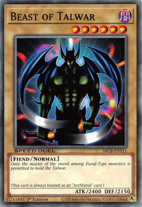 Beast of Talwar [SBCB-EN111] Common - Duel Kingdom