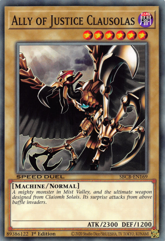 Ally of Justice Clausolas [SBCB-EN169] Common - Duel Kingdom