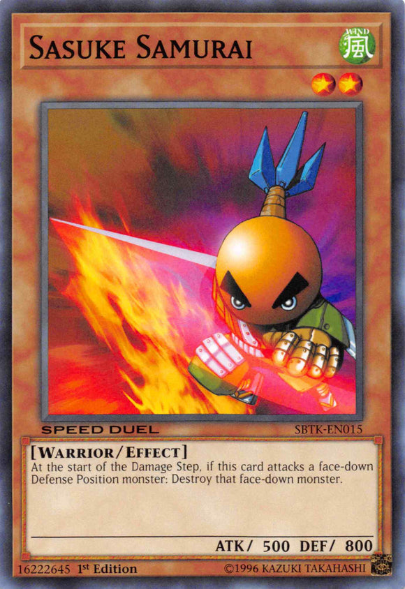 Sasuke Samurai [SBTK-EN015] Common - Duel Kingdom