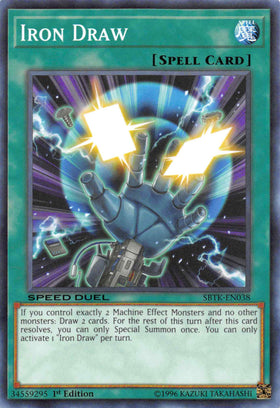 Iron Draw [SBTK-EN038] Common - Duel Kingdom