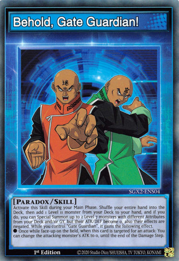 Behold, Gate Guardian! [SGX2-ENS04] Common