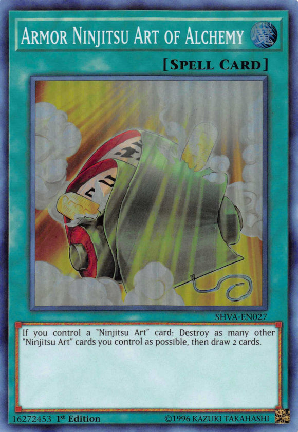 Armor Ninjitsu Art of Alchemy [SHVA-EN027] Super Rare