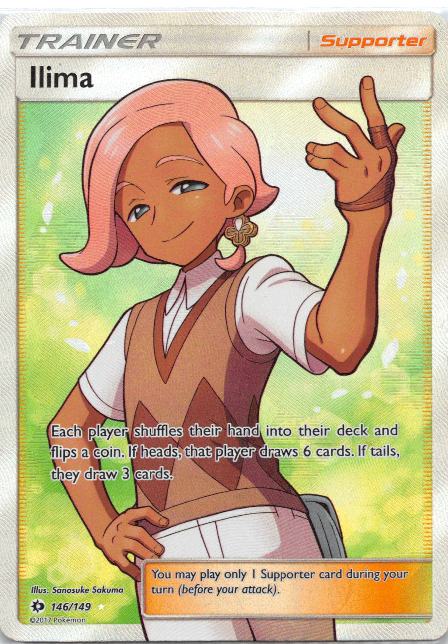 Ilima (Full Art) (146) [SM Base Set] - Duel Kingdom