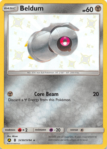 Beldum (SV30/SV94) [Hidden Fates: Shiny Vault] - Duel Kingdom