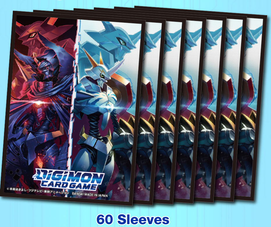 Digimon TCG: Official Sleeves - Tamer's Set 2 (60-Pack) - Duel Kingdom