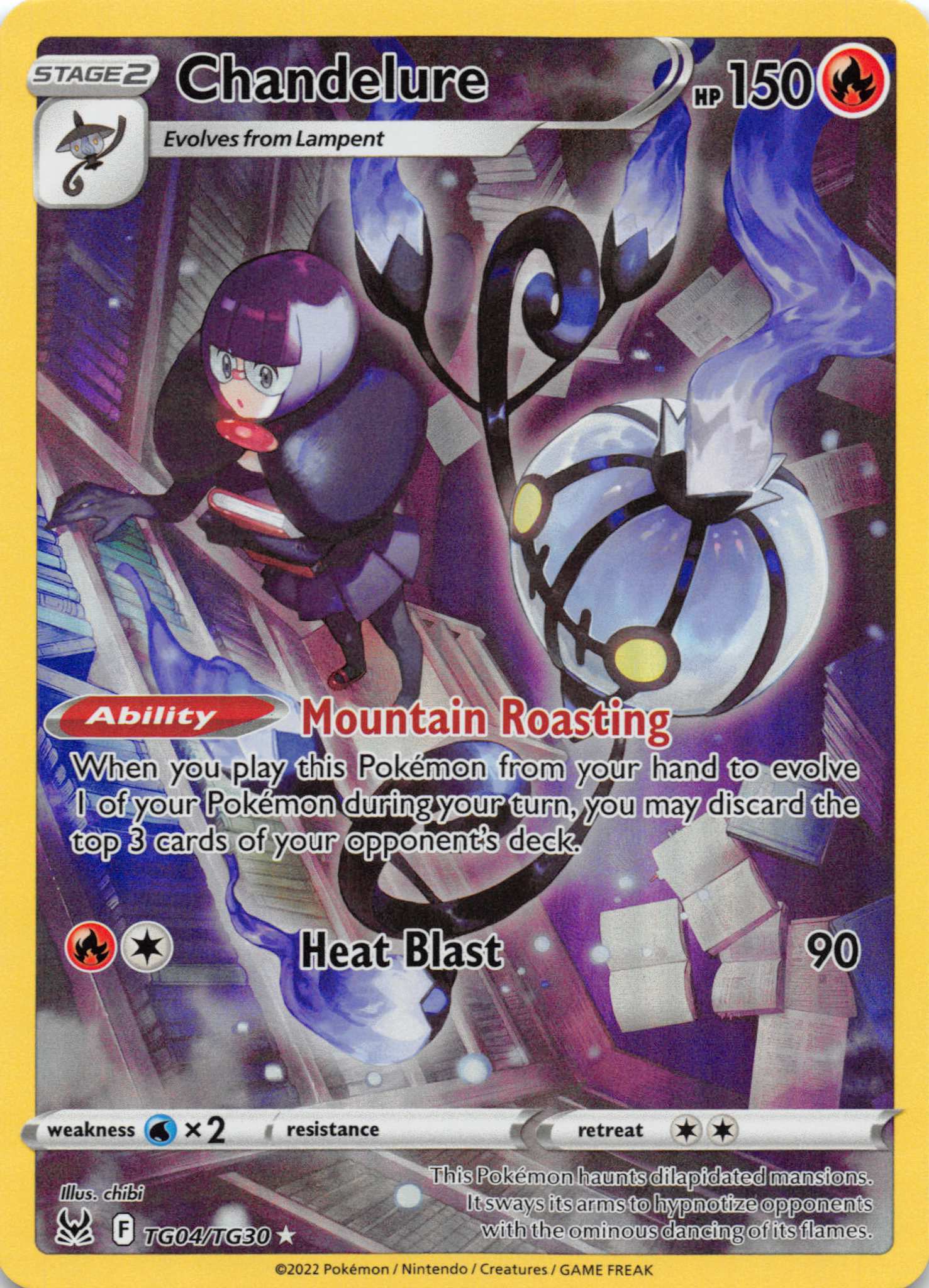 Chandelure (TG04/TG30) [Sword & Shield: Lost Origin]