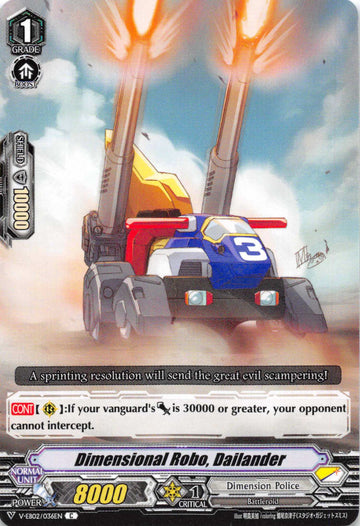 Dimensional Robo, Dailander (Box Topper) - Duel Kingdom