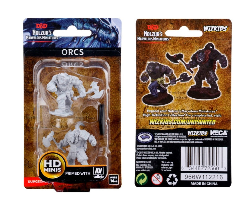 D&D Nolzur's Marvelous Miniatures: Orcs