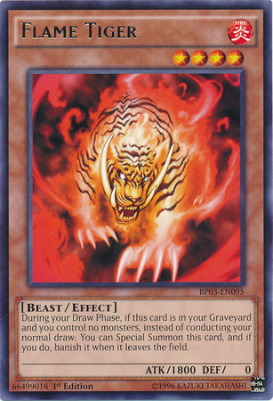 Flame Tiger [BP03-EN095] Rare - Duel Kingdom