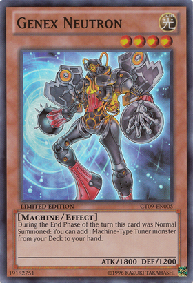Genex Neutron [CT09-EN005] Super Rare - Duel Kingdom