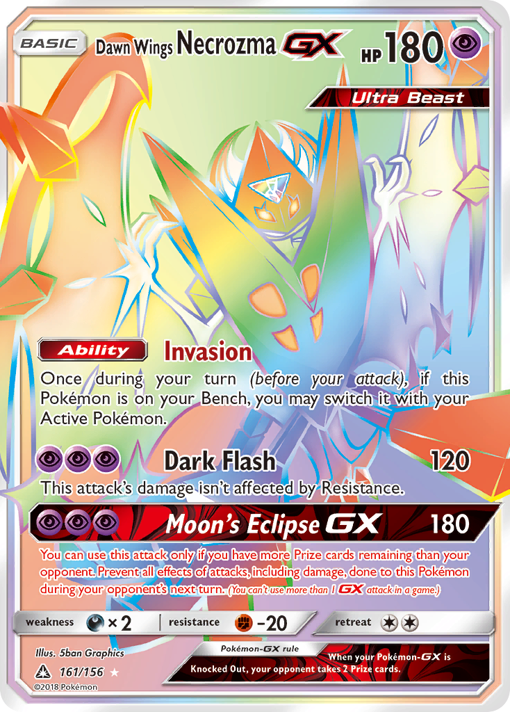 Dawn Wings Necrozma GX (161/156) [Sun & Moon: Ultra Prism] - Duel Kingdom