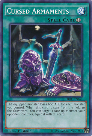 Cursed Armaments [BP03-EN169] Common - Duel Kingdom