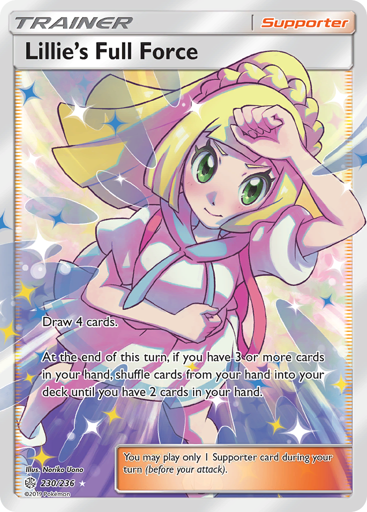 Lillie's Full Force (230/236) [Sun & Moon: Cosmic Eclipse] - Duel Kingdom