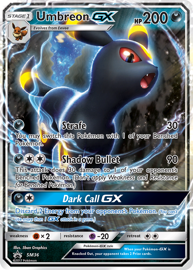 Umbreon GX (SM36) [Sun & Moon: Black Star Promos] - Duel Kingdom