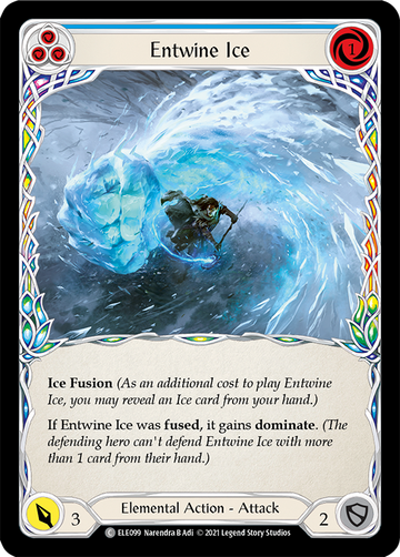 Entwine Ice (Blue) [ELE099] 1st Edition Normal - Duel Kingdom