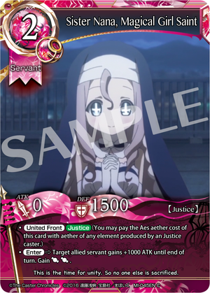 Sister Nana, Saint Caster (Japanese) - MI-045JP