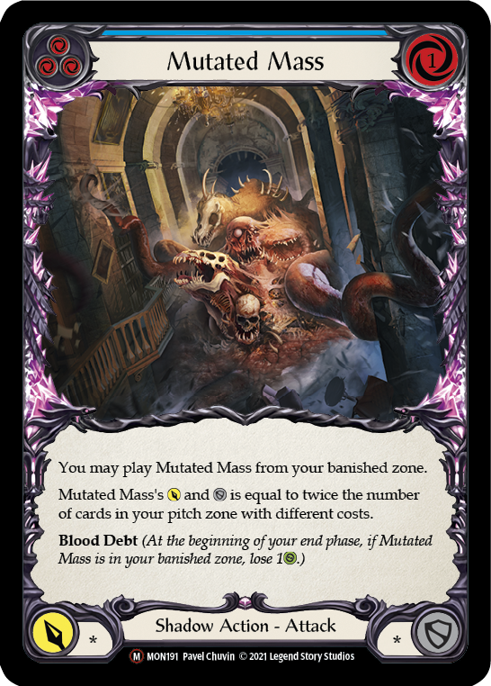 Mutated Mass (Rainbow Foil) [U-MON191-RF] Unlimited Rainbow Foil - Duel Kingdom