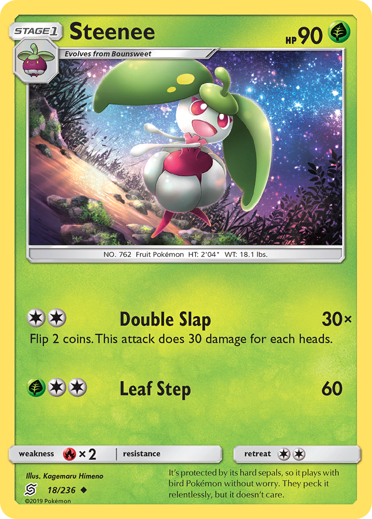 Steenee (18/236) [Sun & Moon: Unified Minds] - Duel Kingdom