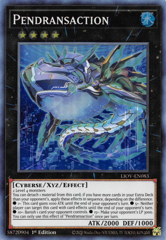 Pendransaction [LIOV-EN083] Super Rare - Duel Kingdom