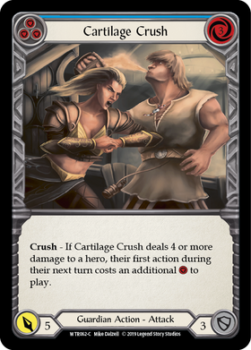 Cartilage Crush (Blue) [WTR062-C] Alpha Print Rainbow Foil - Duel Kingdom