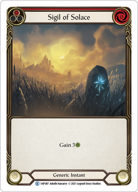 Sigil of Solace (Red) [1HP387] [History Pack Vol.1]