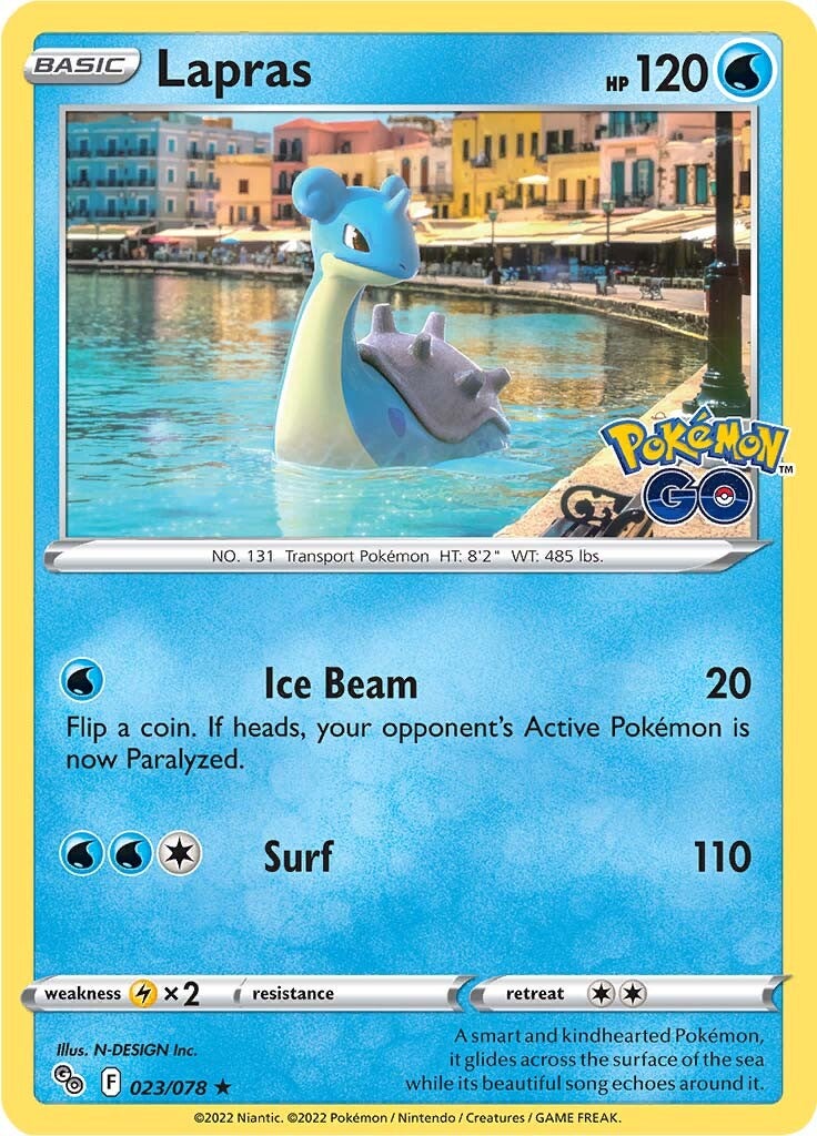 Lapras (023/078) [Pokémon  GO]