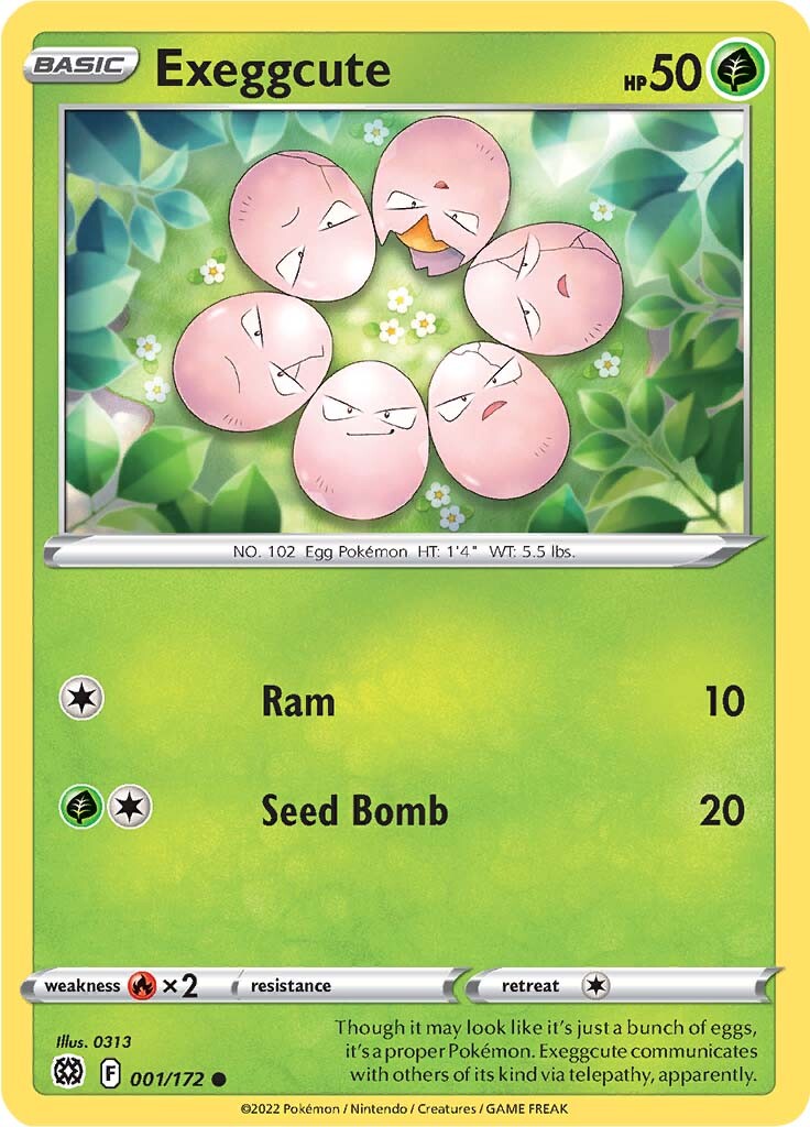 Exeggcute (001/172) [Sword & Shield: Brilliant Stars] - Duel Kingdom