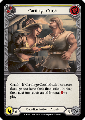 Cartilage Crush (Yellow) [WTR061-C] Alpha Print Normal - Duel Kingdom