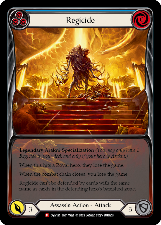 Regicide (Extended Art) [DYN121] [Dynasty] Rainbow Foil