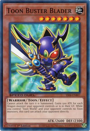 Toon Buster Blader [SS04-ENB07] Common - Duel Kingdom