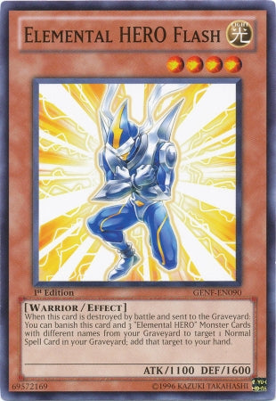 Elemental Hero Flash [GENF-EN090] Common - Duel Kingdom