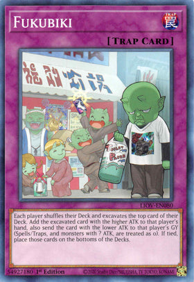 Fukubiki [LIOV-EN080] Common - Duel Kingdom