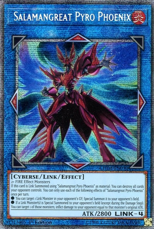 Salamangreat Pyro Phoenix (Starlight Rare) [CHIM-EN039] Starlight Rare - Duel Kingdom
