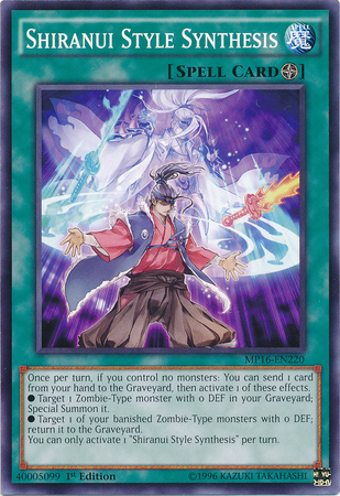 Shiranui Style Synthesis [MP16-EN220] Common - Duel Kingdom