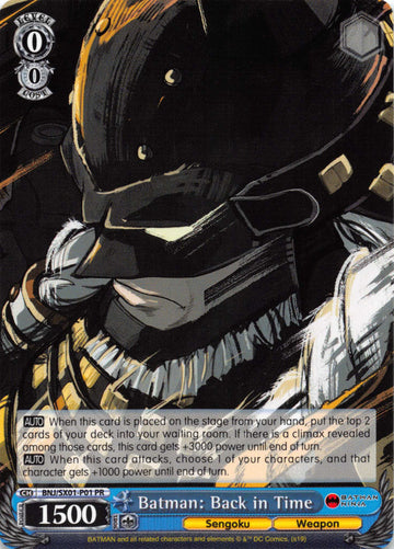 Batman: Back in Time (BNJ/SX01-P01 PR) (Promo) [Batman Ninja]