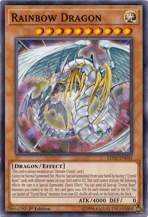 Rainbow Dragon [LED2-EN043] Common - Duel Kingdom