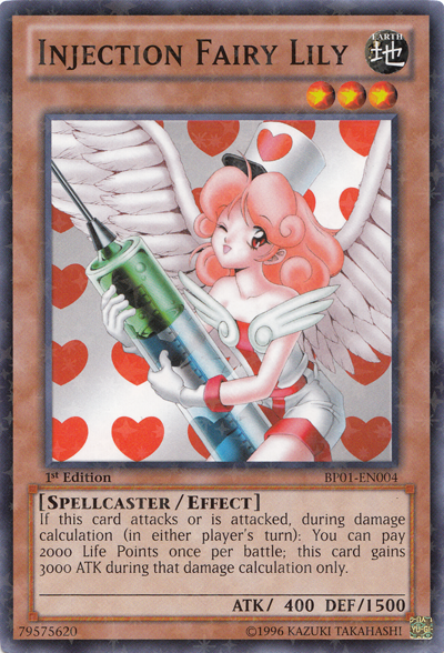 Injection Fairy Lily [BP01-EN004] Starfoil Rare - Duel Kingdom