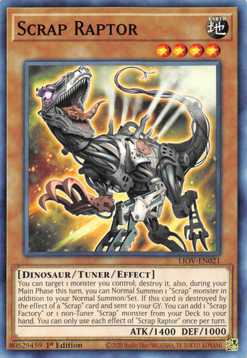 Scrap Raptor [LIOV-EN021] Common - Duel Kingdom