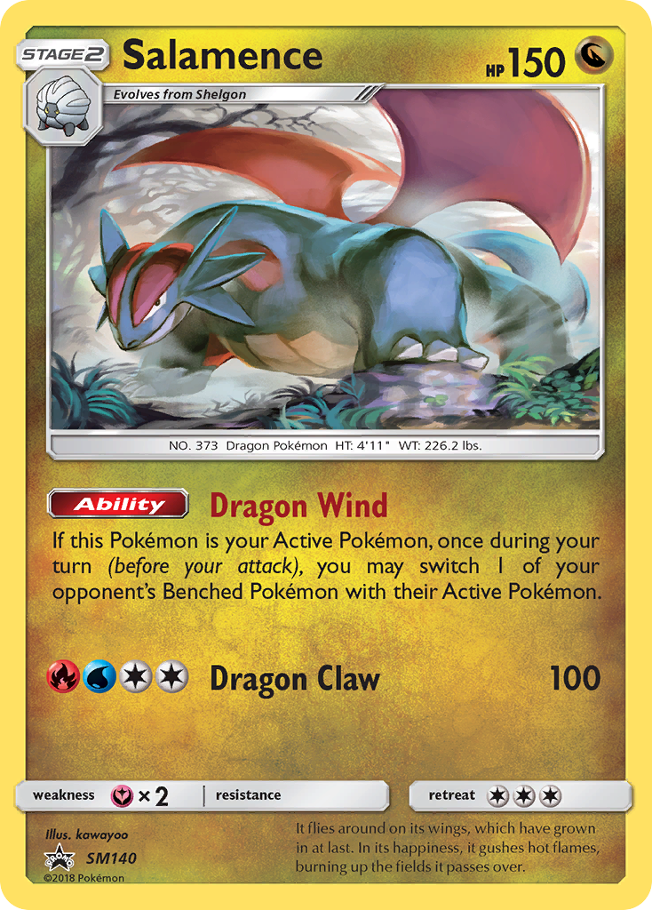 Salamence (SM140) [Sun & Moon: Black Star Promos] - Duel Kingdom