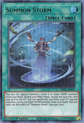 Summon Storm [BROL-EN015] Ultra Rare - Duel Kingdom