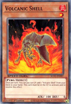 Volcanic Shell [SGX1-ENH07] Common - Duel Kingdom