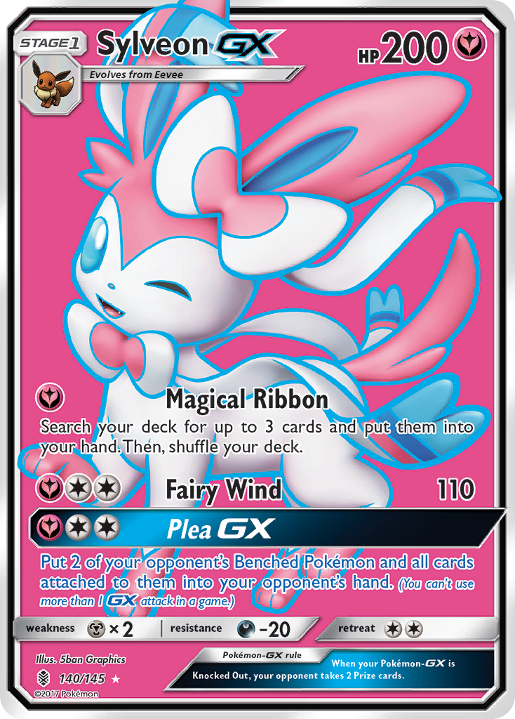 Sylveon GX (140/145) [Sun & Moon: Guardians Rising] - Duel Kingdom