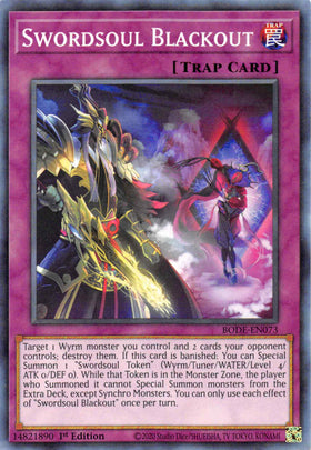 Swordsoul Blackout [BODE-EN073] Common - Duel Kingdom