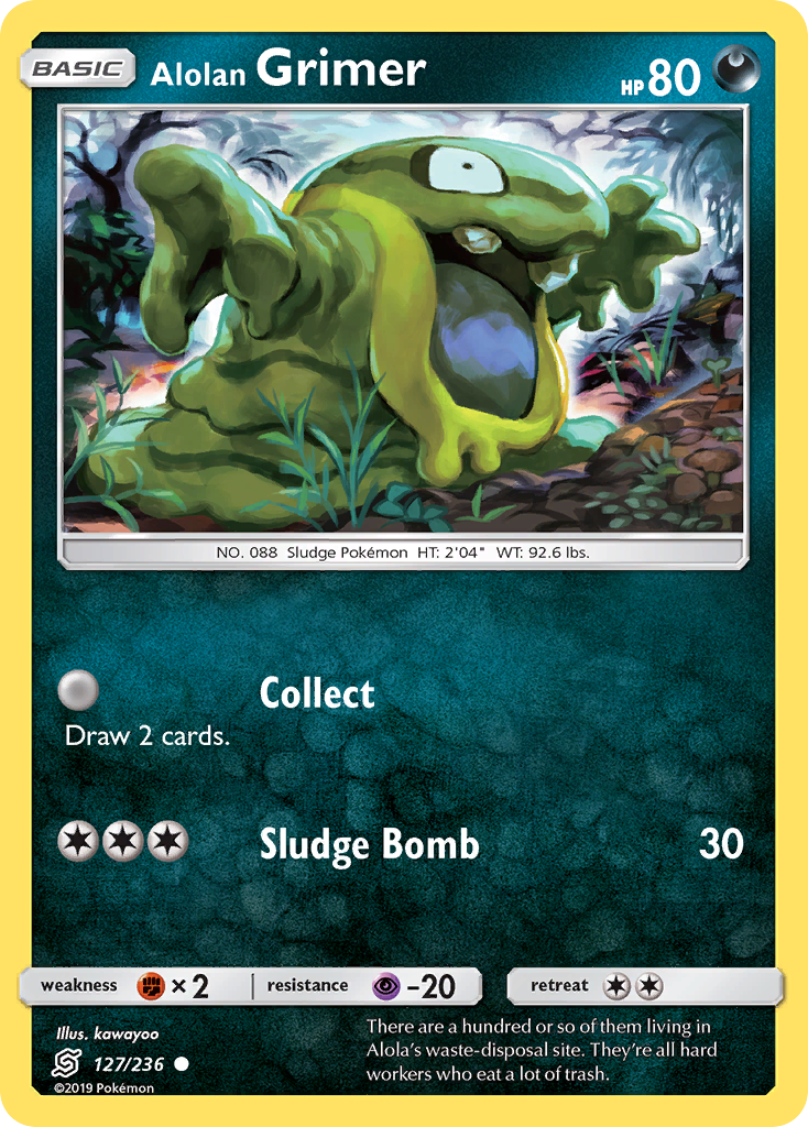 Alolan Grimer (127/236) [Sun & Moon: Unified Minds] - Duel Kingdom